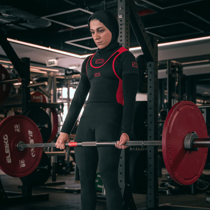 Kapalı powerlifting singlet