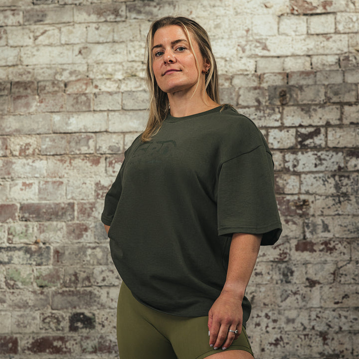 Resolve Oversized T-shirt Haki